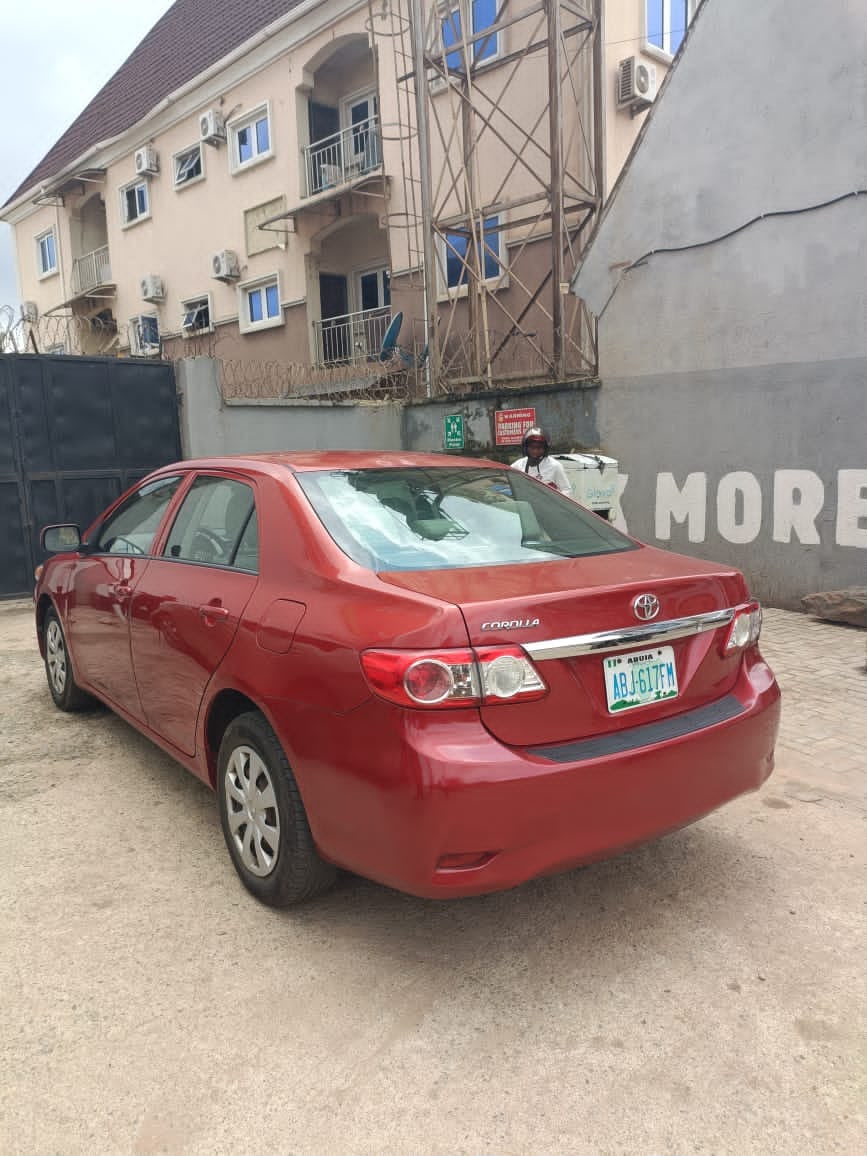 
								Three months registered Toyota Corolla 2013 model, untempared engine and gear going for 9.3m Abujadeal full									