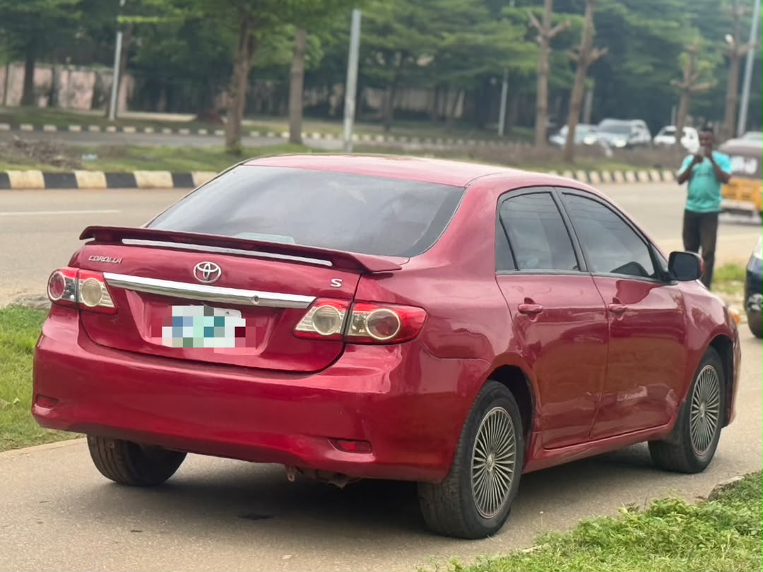 
								Extremely clean ‼️ 🔥Toyota   Corolla 2012 model ‼️ untouched engine and gear ⚙️Ac chilling going for 6.750m only come for inspection and payment before you hear sold full									