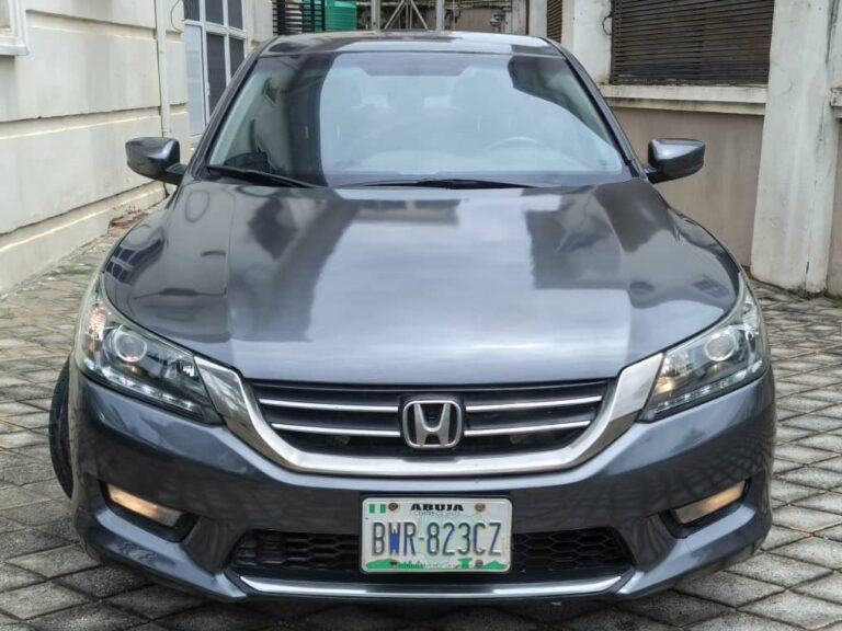 Neatly Used Honda Accord  2013  Key Entry  Fabric Seat  Untouched System  Original Custom duty  Going for 7.8 Million Naira  Location Abuja
