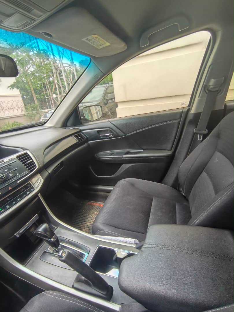 
								Neatly Used Honda Accord  2013  Key Entry  Fabric Seat  Untouched System  Original Custom duty  Going for 7.8 Million Naira  Location Abuja full									