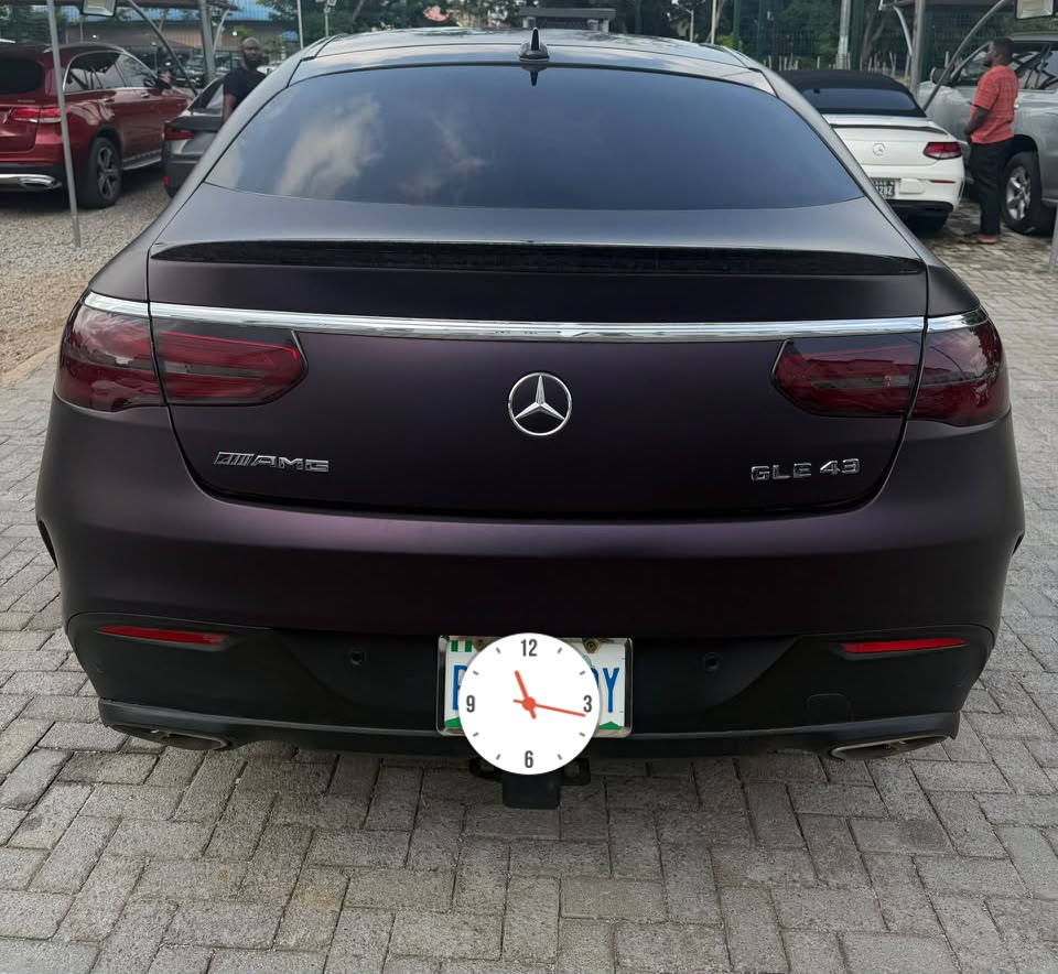 
								Giveaway Deal‼️‼️‼️ Carefully Used 2018 GLE 43 Coupe, 350 camera , panoramic roof,APPLE CAR PLAY Original Duty 46.5m Net with sambo Abuja📍 ZERO CHAIN DEAL full									