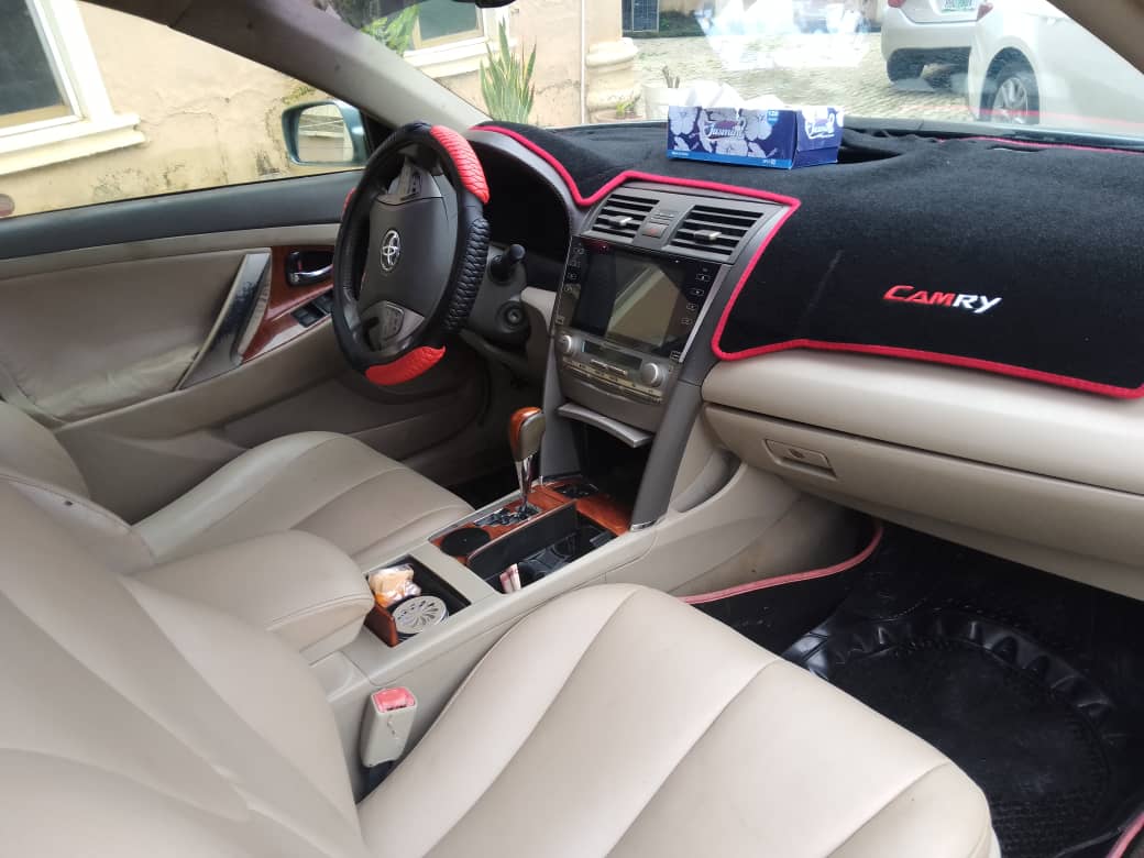 
								Toyota Camry  2008 model V6 Condition:: Few Months Registration. Untampered Engine and Gear  Factory fitted AC  First body paint Price:: 5m net  Settlement 200k   Location:: Lugbe, Abuja full									