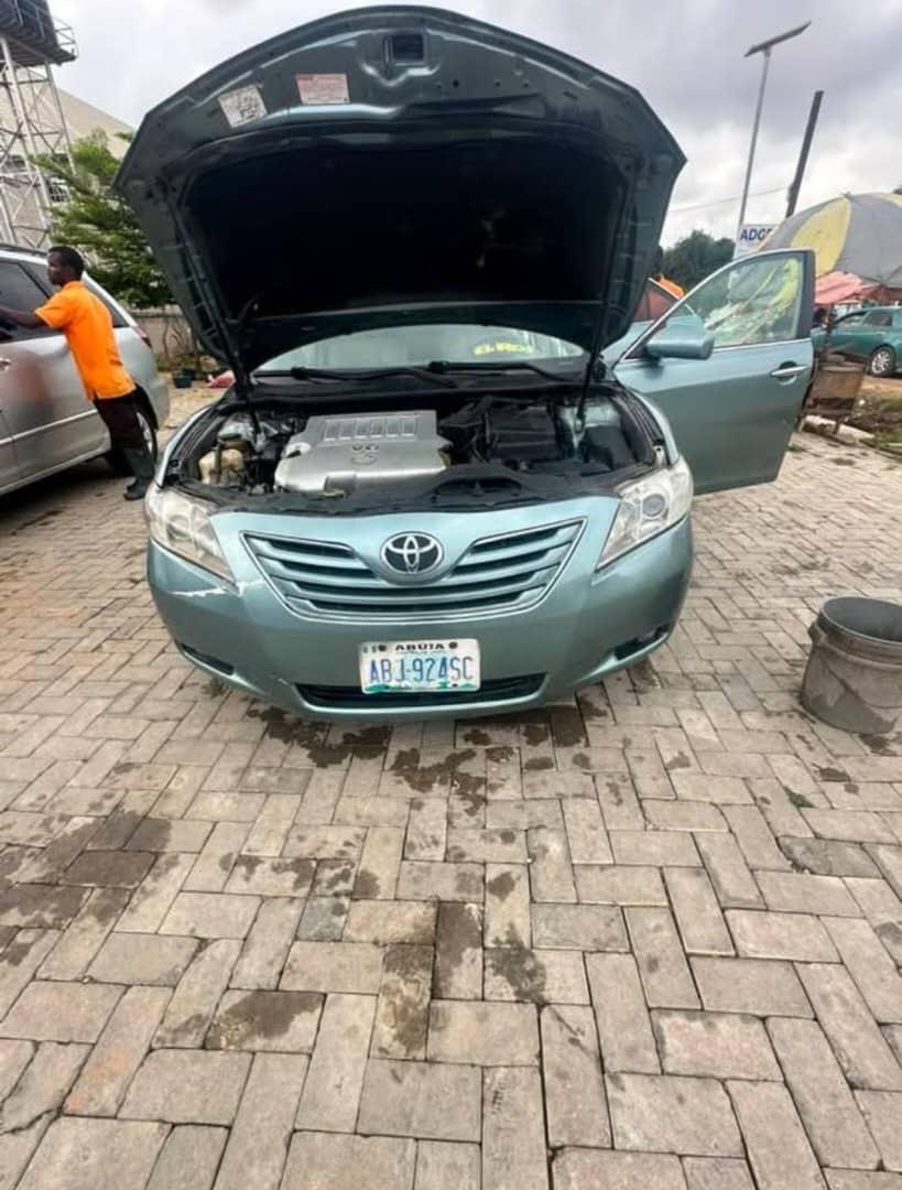 
								Toyota Camry  2008 model V6 Condition:: Few Months Registration. Untampered Engine and Gear  Factory fitted AC  First body paint Price:: 5m net  Settlement 200k   Location:: Lugbe, Abuja full									