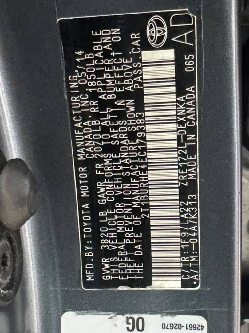 
								DIRECT BELGIUM TOYOTA COROLLA 2015 MODEL KEYLESS WITH PANORAMIC ROOF and 2026 DUTY FULLY PAID. JUST going FOR 14 MILLION NAIRA ONLY. LOCATION: Gwarinpa, Abuja! full									