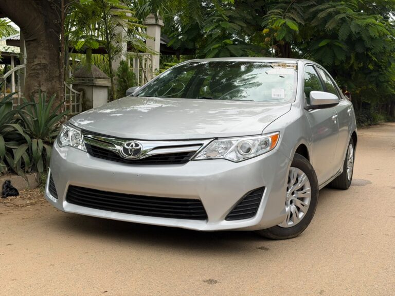 My usual weekend distress distress is here: Extremely clean foreign used 2013 on belt Toyota camry LE with Aug 2026 Duty. Untampared engine & gear going for just 11,000,000pls add ur sambo. No room for pressing 11,000,000 net