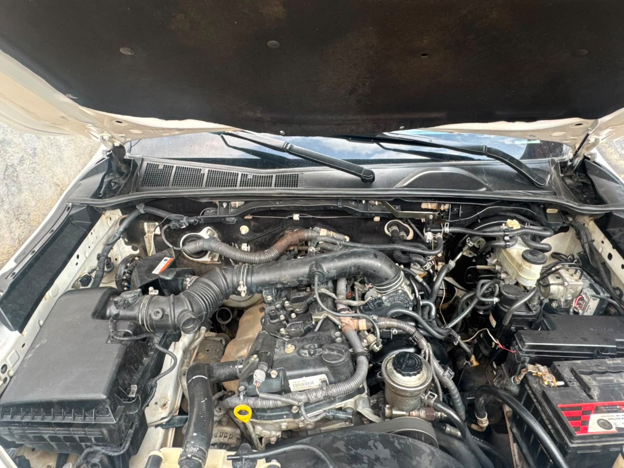 
								Owner house deal  Foreign used 2017 Toyota Hillux  Price review ‼️‼️‼️‼️‼️‼️‼️‼️‼️‼️‼️ With original duty (not allocation paper ) Clean red interior  Thumb start  Going for ~42m ~ now 40m Abuja deal full									