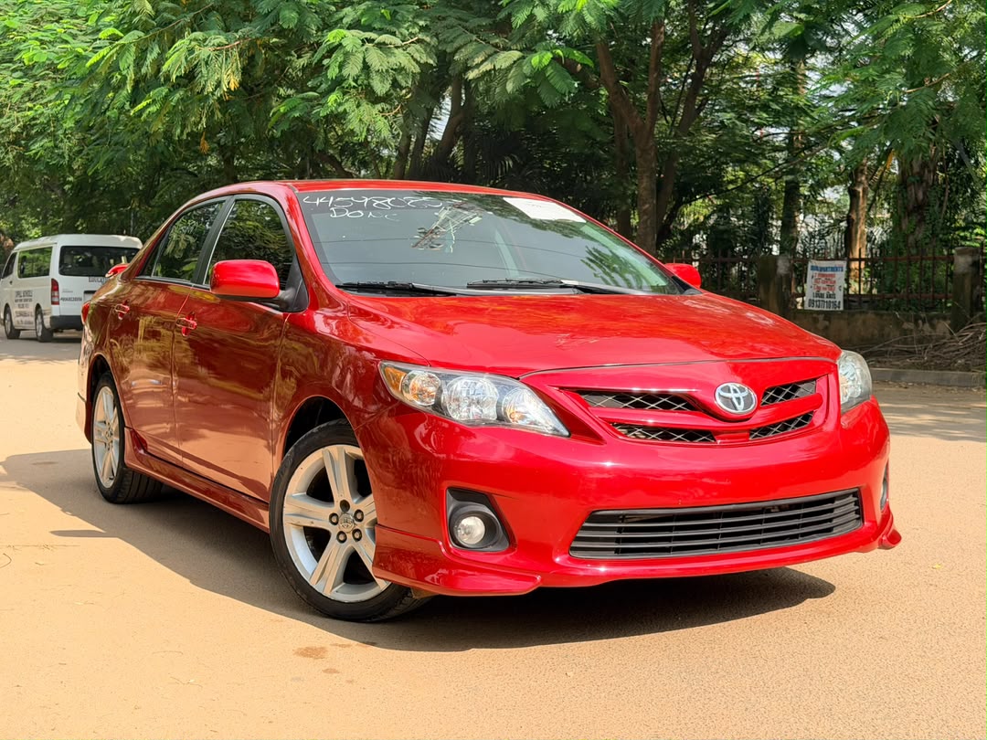 
								Latest Arrival: Foreign Used 2012 Toyota Corolla Sport with Sept 2026 Duty, Sunroof & untampered engine and gear going for 12.5m full									