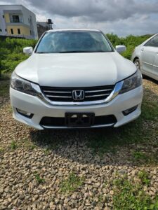 Sept Distress: Extremely clean Foreign used 2014 Honda Accord EXL fullest option with mint exterior nd interior Accident Free. going for just 13.3m only