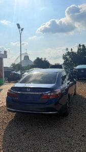 REGISTERED 2014 HONDA ACCORD WITH V4 ENGINE,PUSH TO START,SUNROOF, AC FREEZING AND VERIFIED DOCUMENTS VALID FOR 9.5 MILLION NAIRA ONLY