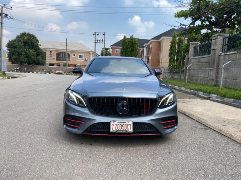 2 months registered, 2017 Mercedes Benz E43, with untapped v8 engine, selling for just N56m location Abuja