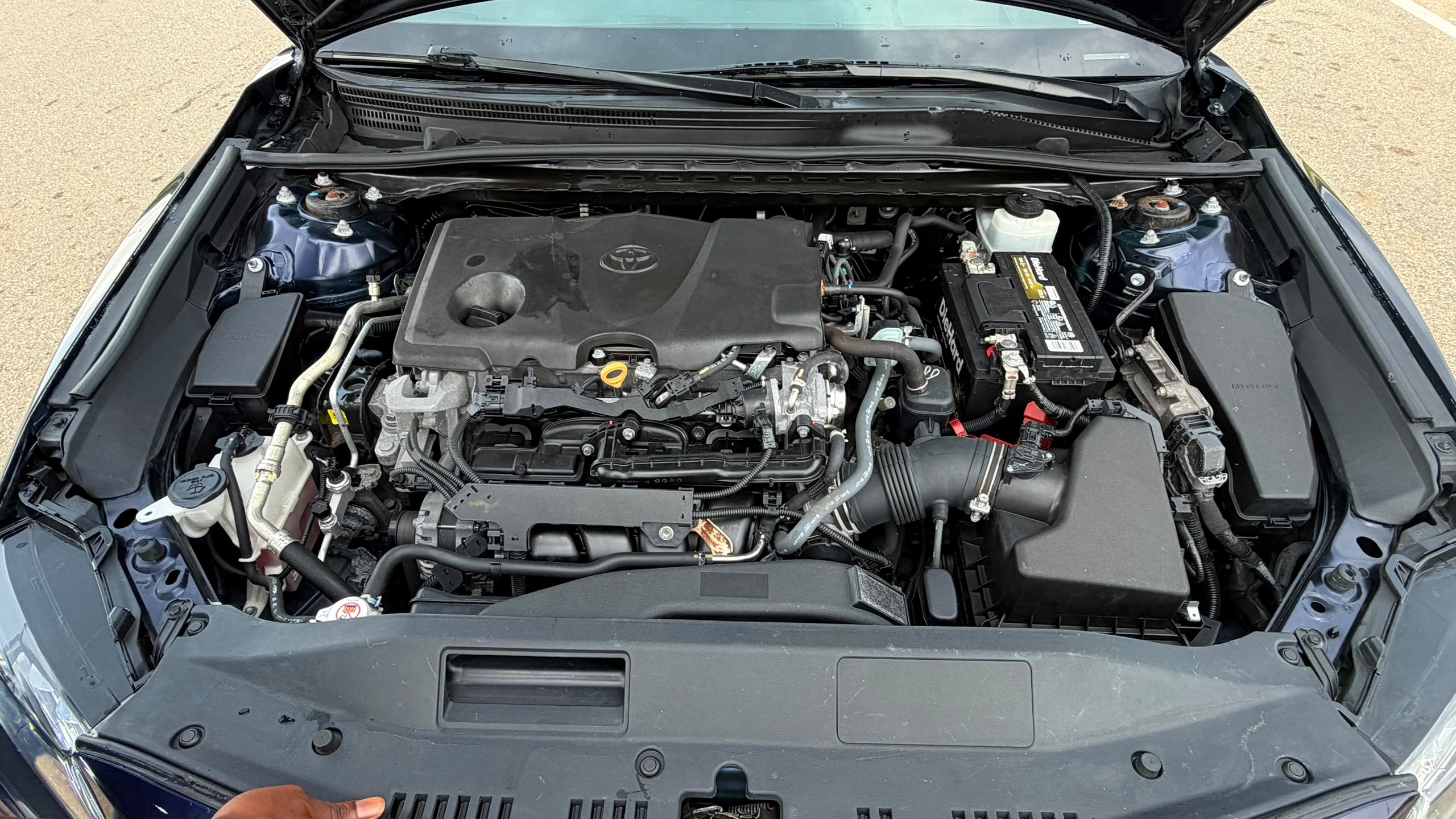 
								FOREIGN USED 🇺🇸 2021 TOYOTA CAMRY XSE WITH PUSH TO START, 360 DEGREES CAMERA,FULL PANORAMIC ROOF,ANTI BRAKE SYSTEM, COALITION SENSORS REAR AC VENT V4 ENGINE AC FREEZING AND VERIFIED DUTY VALID FOR 36.5 MILLION NAIRA ONLY full									