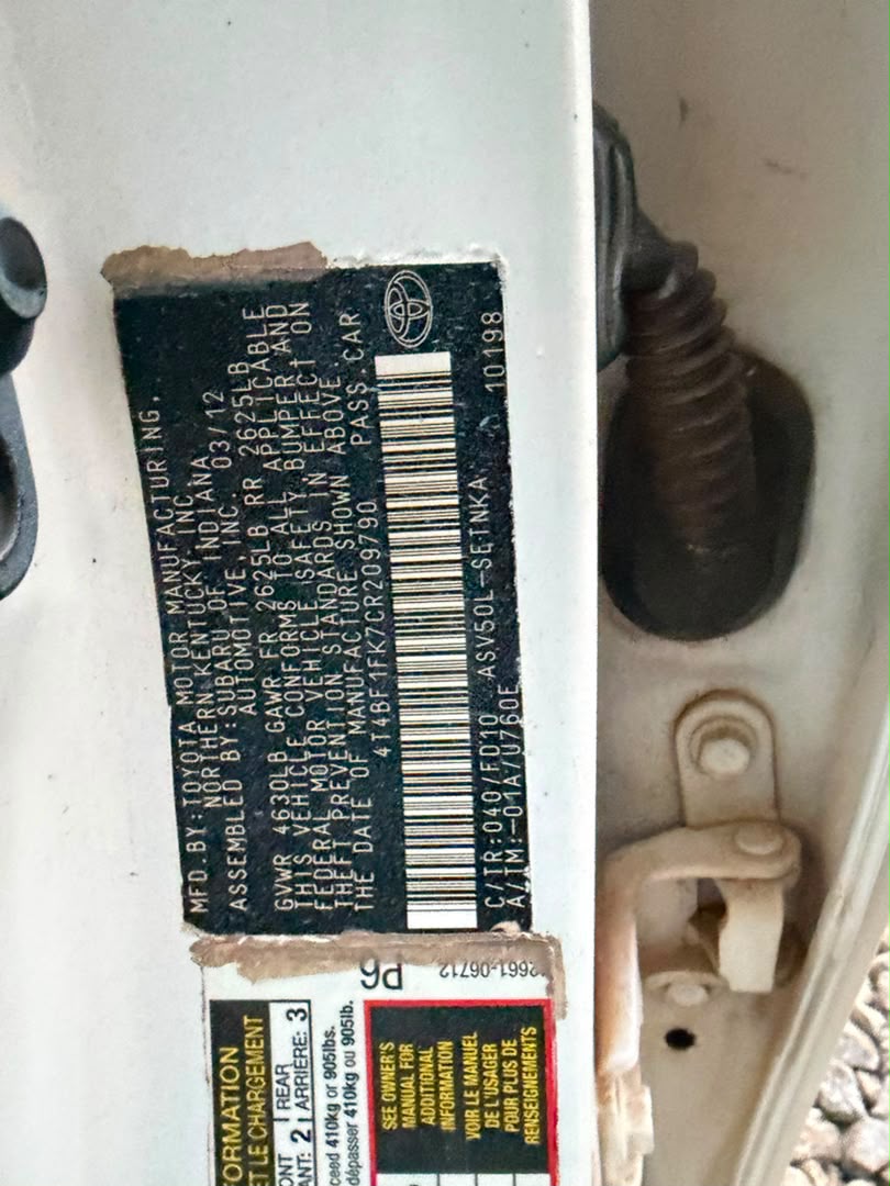 
								Giveaway Deal‼️‼️‼️ Carefully Used 2012 Distress Super sharp Toyota Camry Untempered engine gearbox Chilling AC Original Verified Custom Duty • Extremely clean • Buy & Drive 7.2m Last Add sambo Gwarimpa Abuja📍 ZERO CHAIN DEAL full									