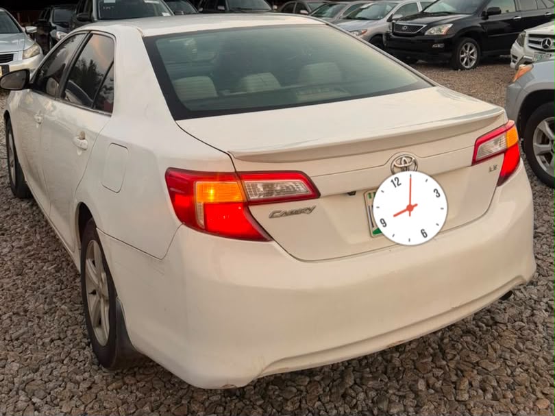 
								Giveaway Deal‼️‼️‼️ Carefully Used 2012 Distress Super sharp Toyota Camry Untempered engine gearbox Chilling AC Original Verified Custom Duty • Extremely clean • Buy & Drive 7.2m Last Add sambo Gwarimpa Abuja📍 ZERO CHAIN DEAL full									