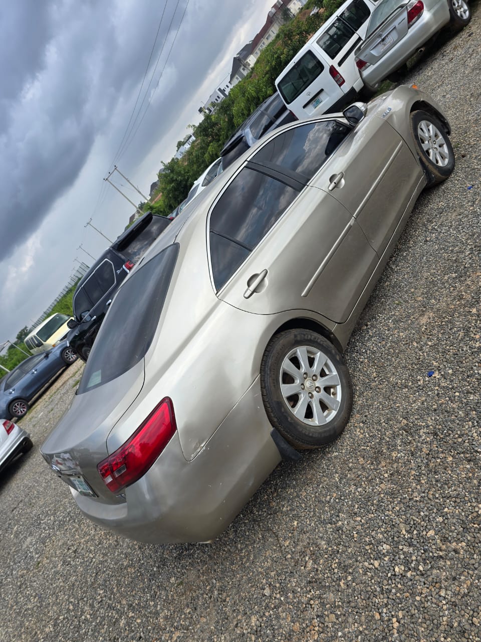 
								Distress Distress Toyota camry 2008 HYBRID with untermperd hybrid system  4.5m abujadeal full									