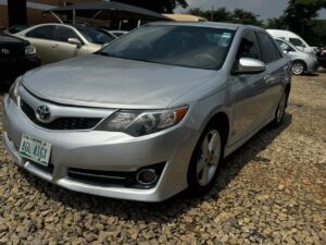 2014 Toyota Camry with untempered engine and gear // sharp chilling AC 9.5m only 📍 Gwarimpa Abuja