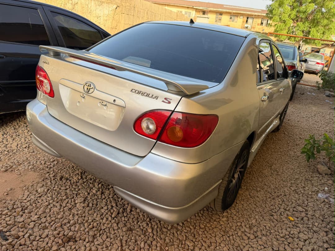 
								Distress sale 2004 Corolla S with untampered engine and gear first body going for just 5M location Abuja car with me full									