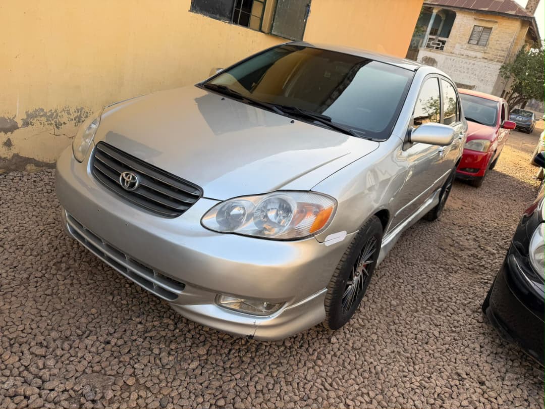 
								Distress sale 2004 Corolla S with untampered engine and gear first body going for just 5M location Abuja car with me full									