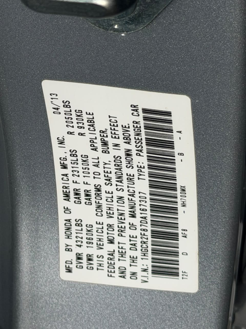 
								Extremely clean Belgium standard First body 6months used Honda Accord 2014 double screen with untermperd system  10.3m abujadeal full									