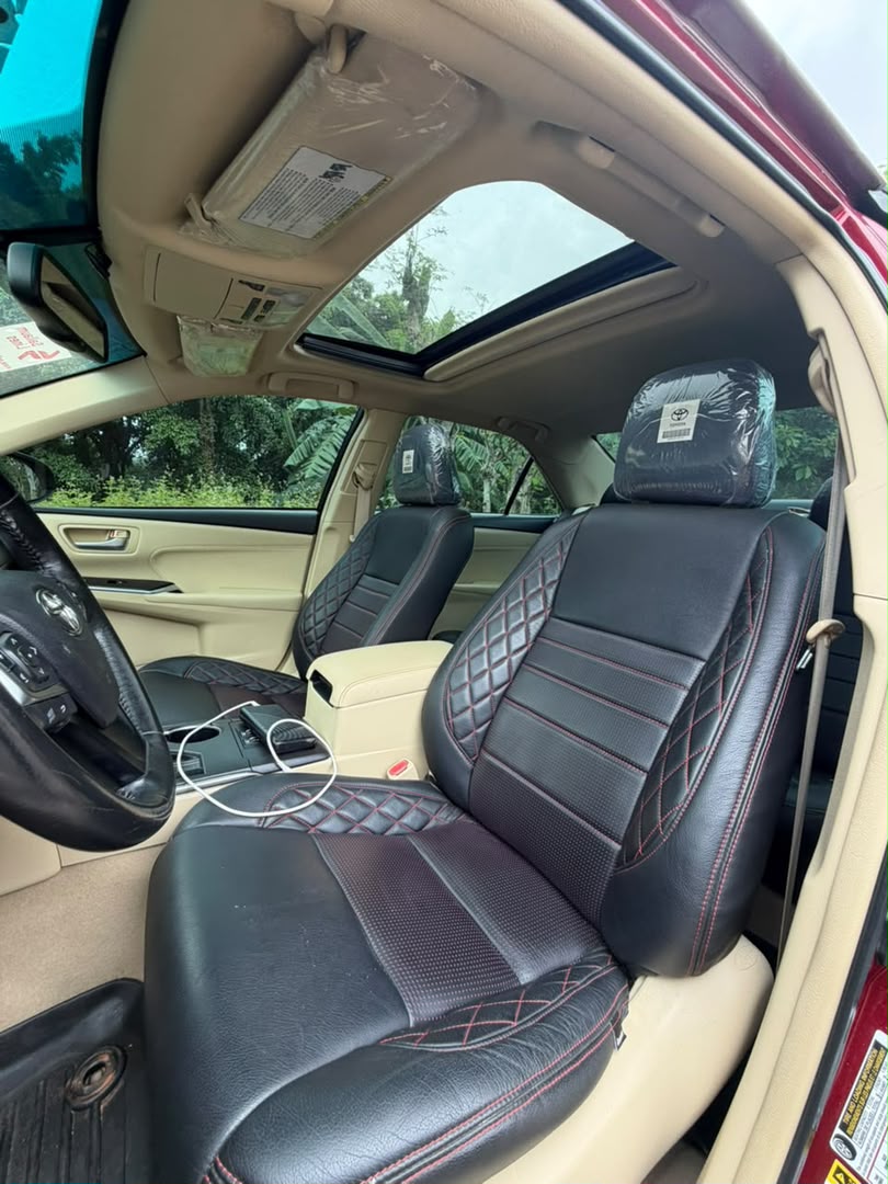 
								JUST IN ‼️🔥  2015 TOYOTA CAMRY XLE   ORIGINAL DUTY 📃  KEYLESS ENTRY AND IGNITION, SUNROOF, WIRELESS 🛜 CHARGING AND BACK A/C VENT   PRICE: 16.2M   ABUJA DEAL📍  NATIONWIDE DELIVERY full									