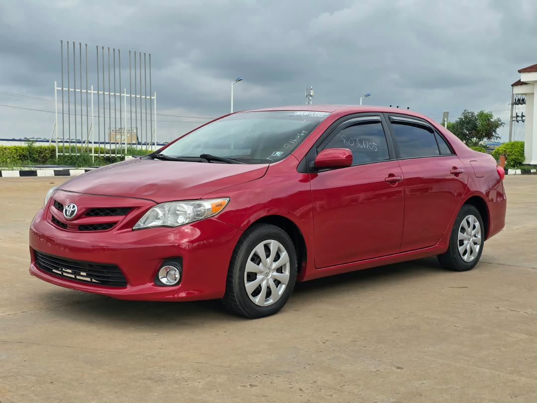 
								Latest Arrival: Foreign Used 2012 Toyota Corolla LE with Original Duty untampered engine and gear going for 12m only. full									