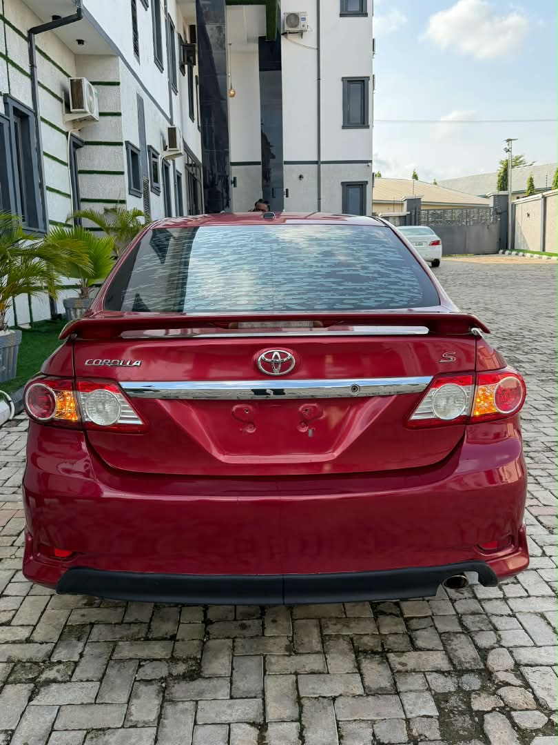 
								First body 2012 model Toyota Corolla sport  with 2024 duty, untempered engine and chilling AC…7.950m kuje Abuja deal full									