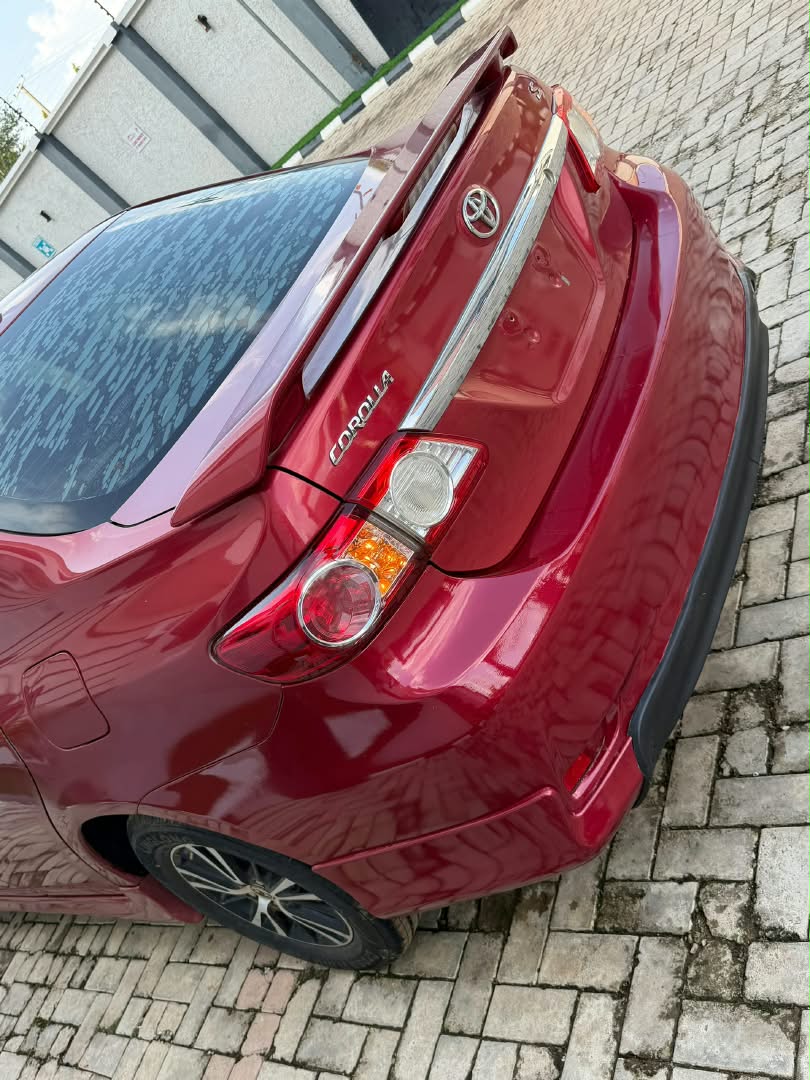 
								First body 2012 model Toyota Corolla sport  with 2024 duty, untempered engine and chilling AC…7.950m kuje Abuja deal full									