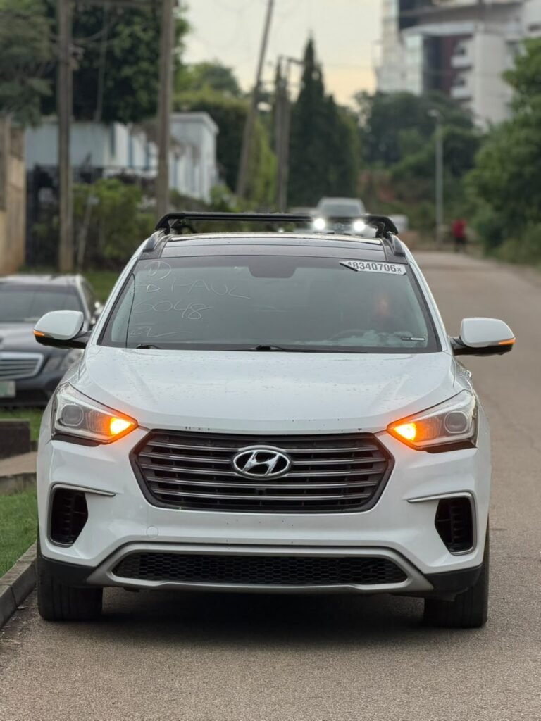 Foreign Used Hyundai Santafe 2018 Keyless double pano fullest option for just 22m Abuja
