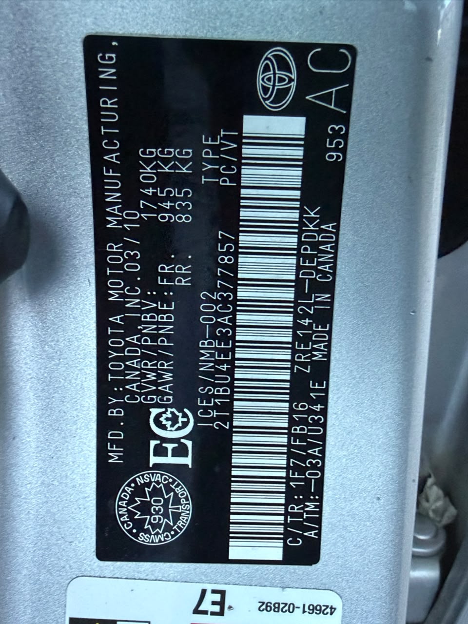 
								FOREIGN USED 2010 TOYOTA COROLLA LE⚡⚡ WITH PROPER DOCUMENTATION  PRICE:9.5M 📍ABUJA full									